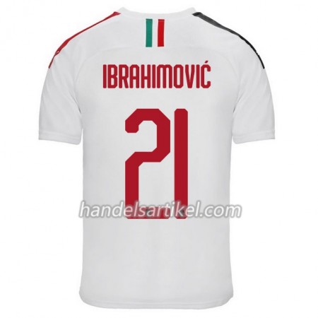 AC Mailand Zlatan Ibrahimović 21 Auswärts Trikotsatz 2019/20